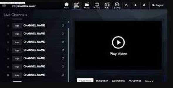 Web Iptv Player