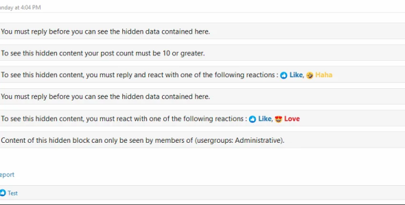 Hide BBCode 2.0.9 Download