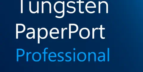 Tungsten PaperPort Professional 14.80 (Document Management) With Crack